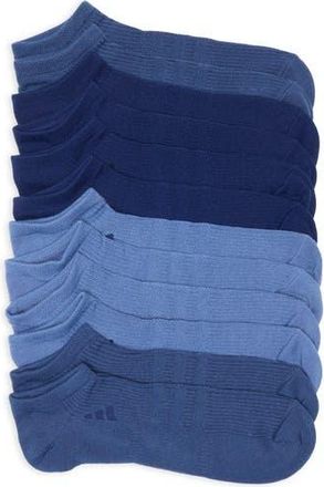 adidas Superlite 3.0 6-Pack Assorted Ankle Socks in Dark Blue/Indigo/Crew Blue at Nordstrom Rack, Size Large