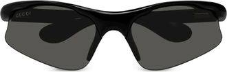 Gucci Occhiali da sole a maschera - Nero