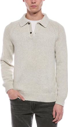 Faherty Heirloom Polo Sweater