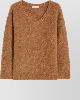 Max Mara long sleeve knitwear v-neckline