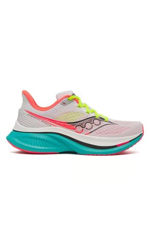 Saucony Womens Endorphin Speed 5 Running Shoes In White/mutant