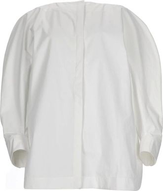 Jacquemus La Chemise Pittore - Blouses & Shirts - Mujer - Blanco - M