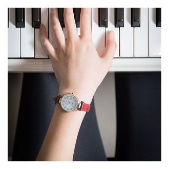 Casio Casio Sheen Business Elegant Analog Watch Red Watch SHS-4524CGL-7A