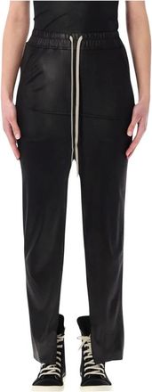 Rick Owens Rokken, Dames, Zwart, M, Nylon, Pull On Sliced Pillar Rok