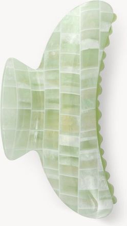 Machete Jewelry Grande Heirloom Claw in Mint Shell Checker at Nordstrom