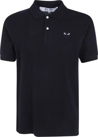 Comme Des Gar&ccedil;ons Tops, Heren, Zwart, L, Polo Shirts