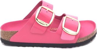 Birkenstock Arizona Big Buckle - Dames - Sandalen - Roze - 39 EU - Leer - Schoenen