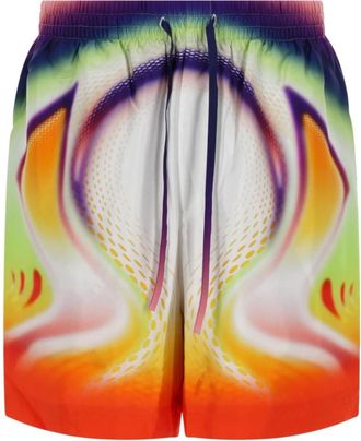 Casablanca Multicolor Abstract Shorts