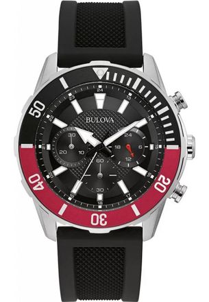 Bulova 98A258 Mens Classic Watch - Silver - One Size