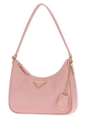 Prada Womens Pink Leather Prada Re-Edition 2005 Shoulder Bag Pesco 1 + Oro Beauty Perfumes