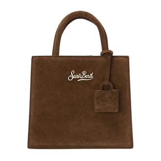 MC2 Saint Barth Dames, Tassen, Bruin, Maat: ONE Size Su&egrave;de