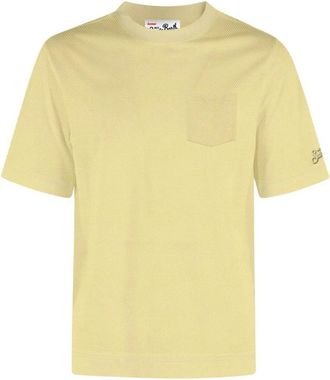 MC2 Saint Barth Breigoed - Heren - T-shirts - Geel - L - Tops