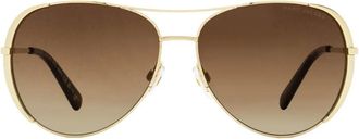 Marc Jacobs arching browline sunglasses - Gold