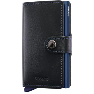 Secrid Miniwallet Original in Black-Navy at Nordstrom