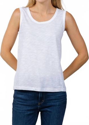 Elliott Lauren Sleeveless Tank Top In White