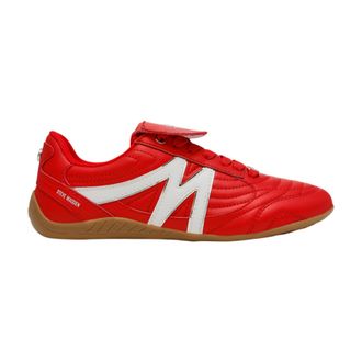 Steve Madden Metallic sportschoenen voor dames (Rood)