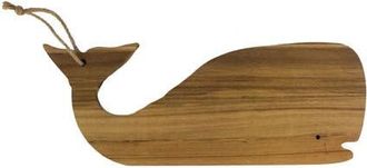 Beachcombers Whale Shape Wooden Serving Cutting Board Platter 16.5 in Brown at Nordstrom