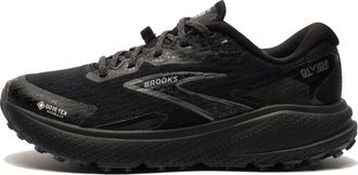 Brooks Divide 5 GTX Gore-Tex Womens Running Shoes - Black - Size UK 3.5