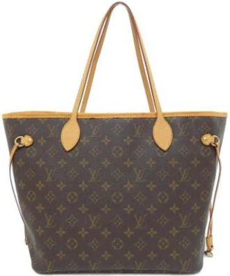 Louis Vuitton Pre-owned Tote Bags, female, Brown, Size: ONE SIZE Pre-owned Vintage Monogram Tote Bag