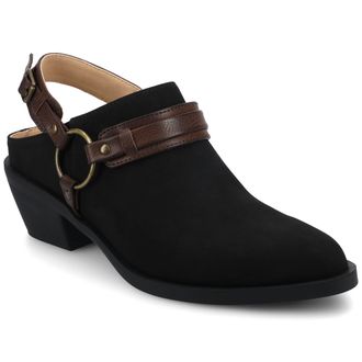Journee Collection Womens Urbana Casual Strappy Mules