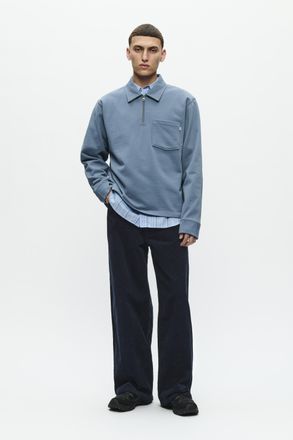 Wood Wood Sweatshirt WWAndrew Casual fit blue