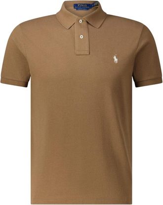 Polo Ralph Lauren Polo Shirt - Heren - Polos - Bruin - S - Tops