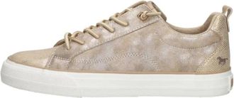 Mustang Veterschoenen Laag - Dames - Sneakers - Geel - 40 EU - Schoenen