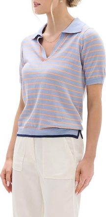 Hatley Serenity Stripe Polo Top at Nordstrom, Size X-Large