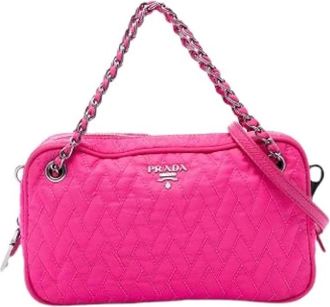 Prada Pre-owned Borsa a mano in nylon - - Pre-owned - Donna - Rosa - ONE SIZE