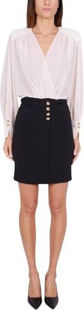Elisabetta Franchi Mujer, Vestidos, Negro, Talla: L
