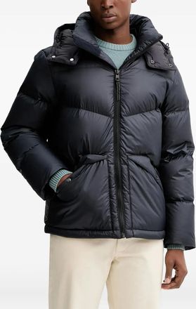 Marc O'Polo Gewatteerd jack met capuchon - Blauw