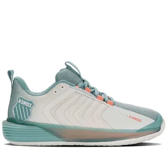 K-Swiss K-Swiss Womens Ultrashot 3 Tennis Shoes in White - Size UK 6.5
