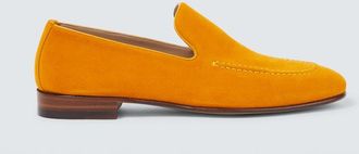 Manolo Blahnik Truro suede loafers