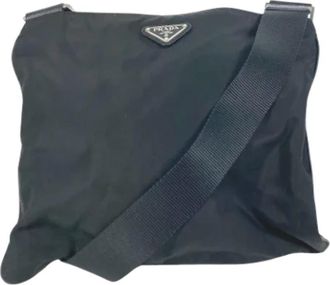 Prada Pre-owned Fabric prada-bags - Dames - Vintage Schoudertas - Zwart - ONE Size - Vintage
