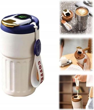 OEM Taza T&eacute;rmica Para Caf&eacute; T&eacute; Botella Inteligente Con Pantalla 500ml