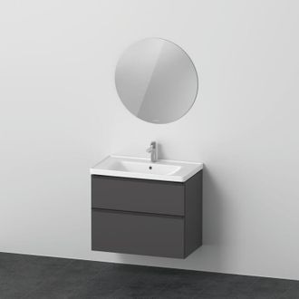 Duravit Duravit - Juego De Muebles D-neo, Lavabo Con Mueble De Pared Y Espejo Led