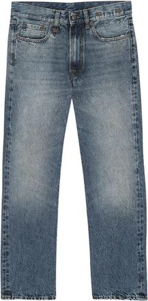 R13 Boyfriend Jasper Jeans - Dames - Regular Fit Jeans - Blauw - W26 - Katoen - Jeans