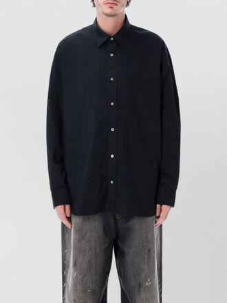 Acne Studios soffia shirt long sleeves buttoned cuffs pocket