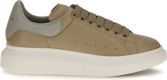 Alexander McQueen Beige Logo Sneakers