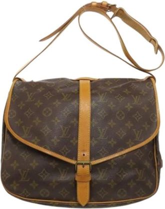 Louis Vuitton Pre-owned Cross Body Bags, female, Brown, Size: ONE SIZE Pre-owned Cross Body Bag