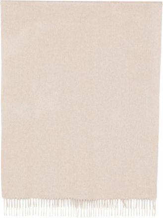 Max Mara Baci Scarf - Dames - Wintersjaals - Beige - ONE Size - Kasjmier - Accessoires