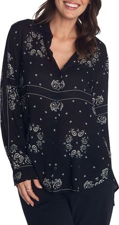 Bella Dahl Bandana Print Button-Up Shirt at Nordstrom, Size X-Small