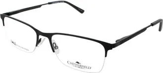Chesterfield Mens Black Rectangular Eyeglass Frames Ch 108Xl