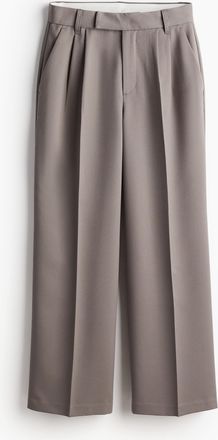 H&M Elegante Hose - Grau