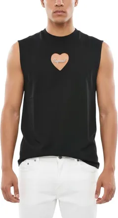 Dsquared2 Black Logo Sleeveless T-Shirt