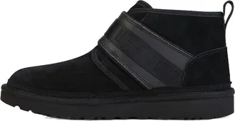 UGG Neumel Snapback Buckle Fleece Lined Snow Boots Black 1118570-BLK