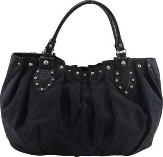 Gucci Pre-owned Handbags, female, Black, Size: ONE SIZE Pre-owned 203626 Tote bag