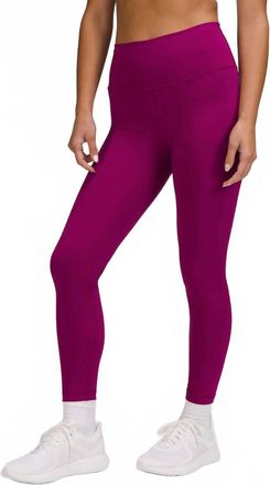 lululemon Wunder Train High-Rise Tight Pants In Magenta Purple