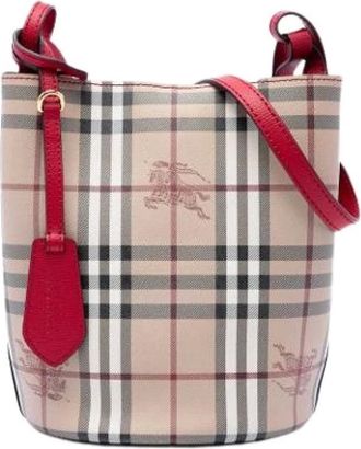 Burberry Pre-owned Lorne Bucket Bag - Pre-owned - Mujer - Beige - ONE SIZE
