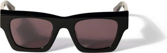 Off-white Davie Zonnebrillen - unisex - Zonnebrillen - Zwart - 50 MM - Accessoires